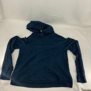 Athleta Girl Criss Cross Hoodie Blue Size L/12